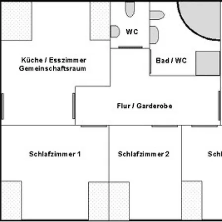 'haus Bluetenmeer' 아파트 *
